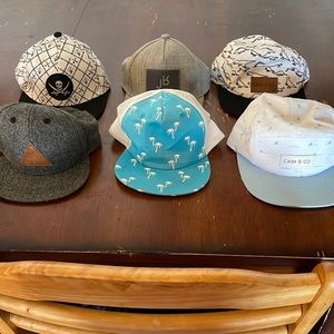 Cash and co / Binky bro hats all sized S/M. Some never worn. Great condition